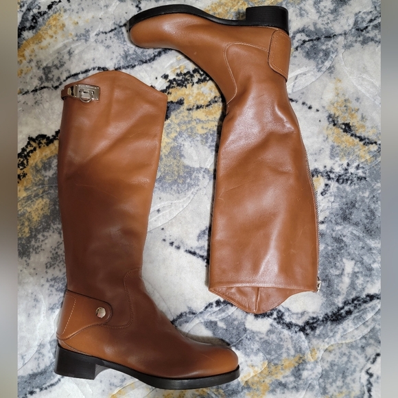 Salvatore Ferragamo Rodi Riding Boots - Picture 3 of 4